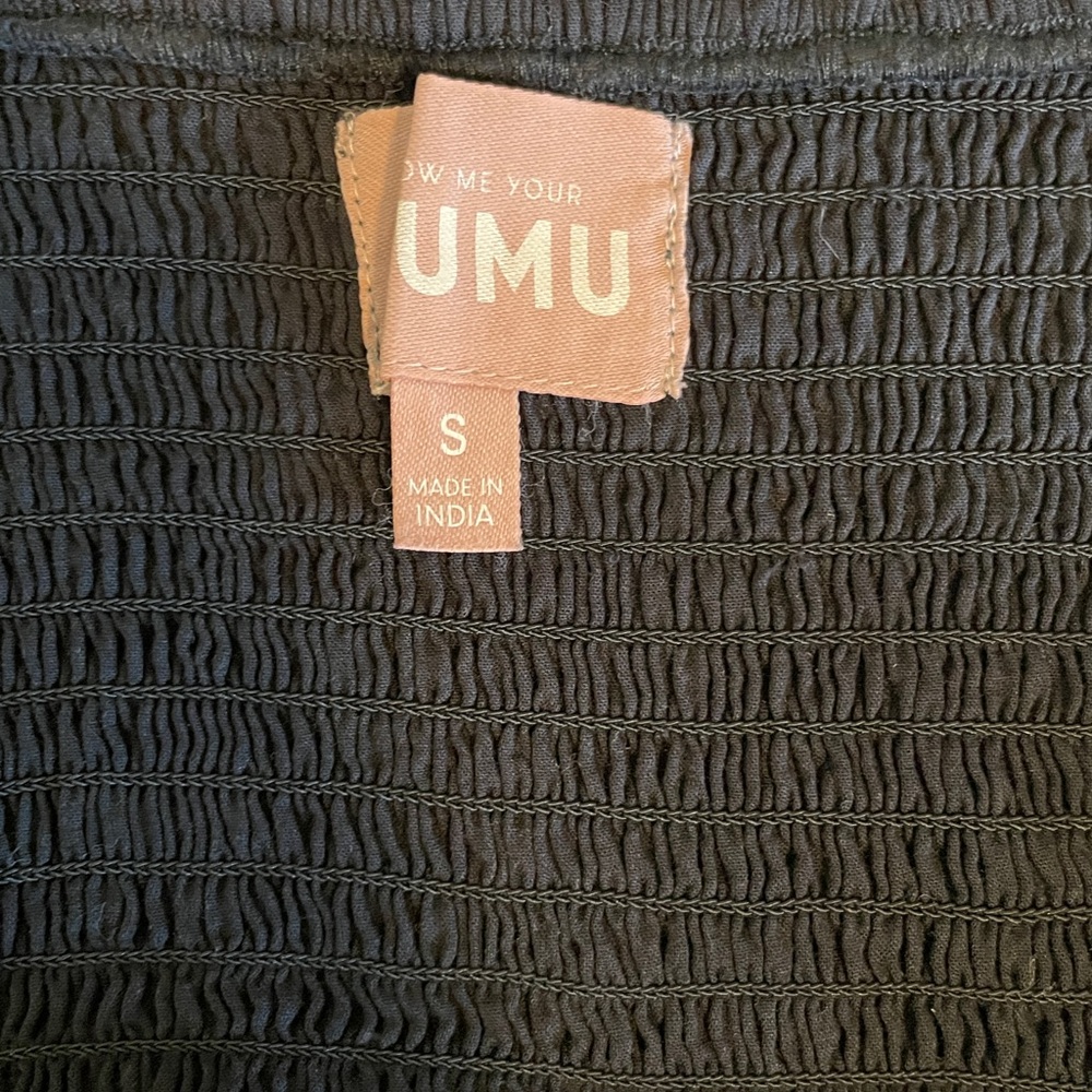 Show Me Your MuMu Black Ruffled Mini Dress - Picture 5 of 5